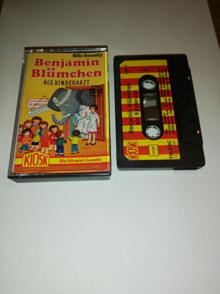 Benjamin Blümchen Folge 22 als Kinderarzt 4-fach Schwarz geschraubt Rot Gelb 4.25447 CD Kiosk